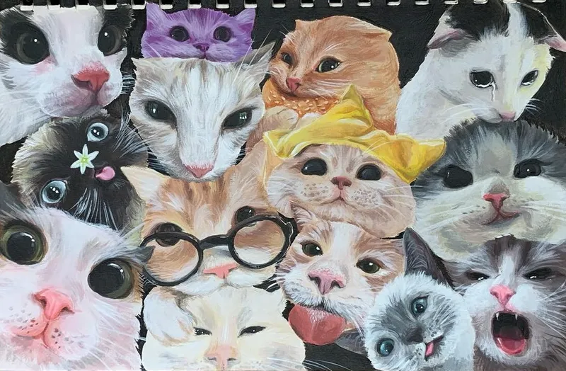 Collage de Chats