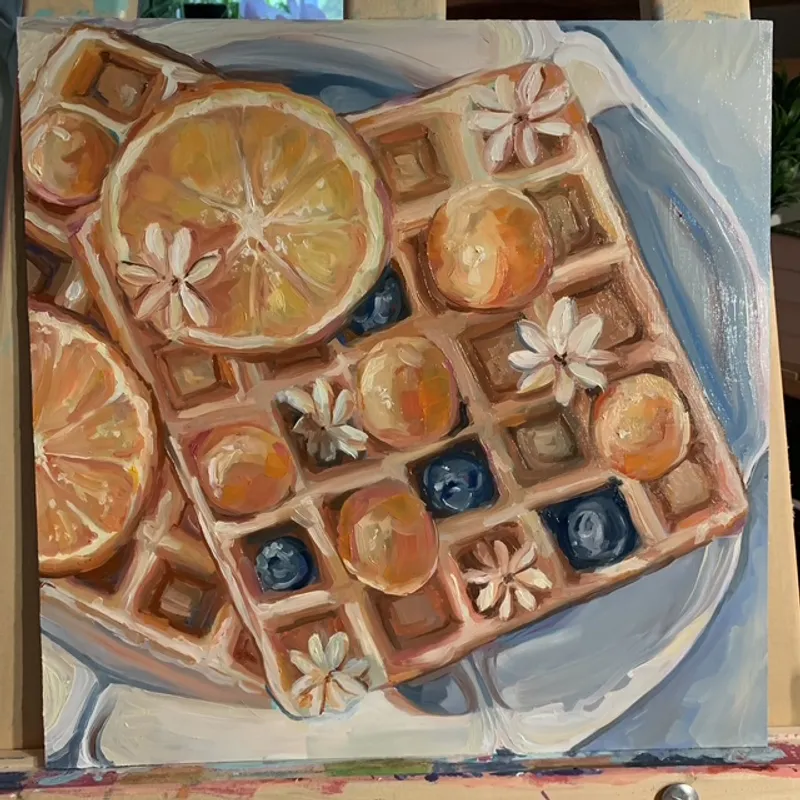 Gauffres Orangées