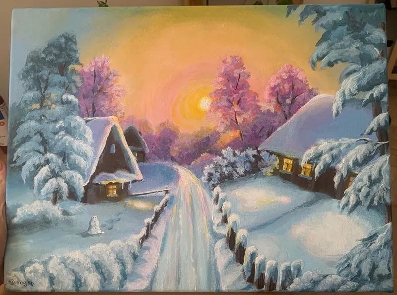 Coucher de Noël